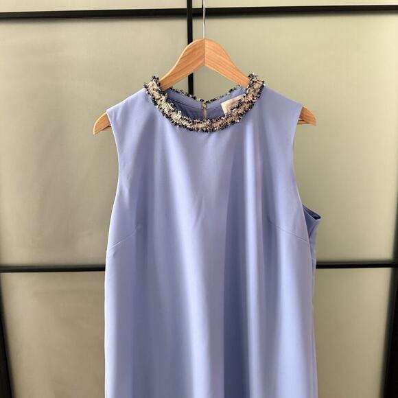 Sail To Sable Shift Dress Women’s XL Crepe Knee Length Sleeveless $198 New NWT - Picture 3 of 16